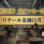 リテール金融白書/市場分析編/電子マネー市場/大手2事業者がビジネスモデルを革新